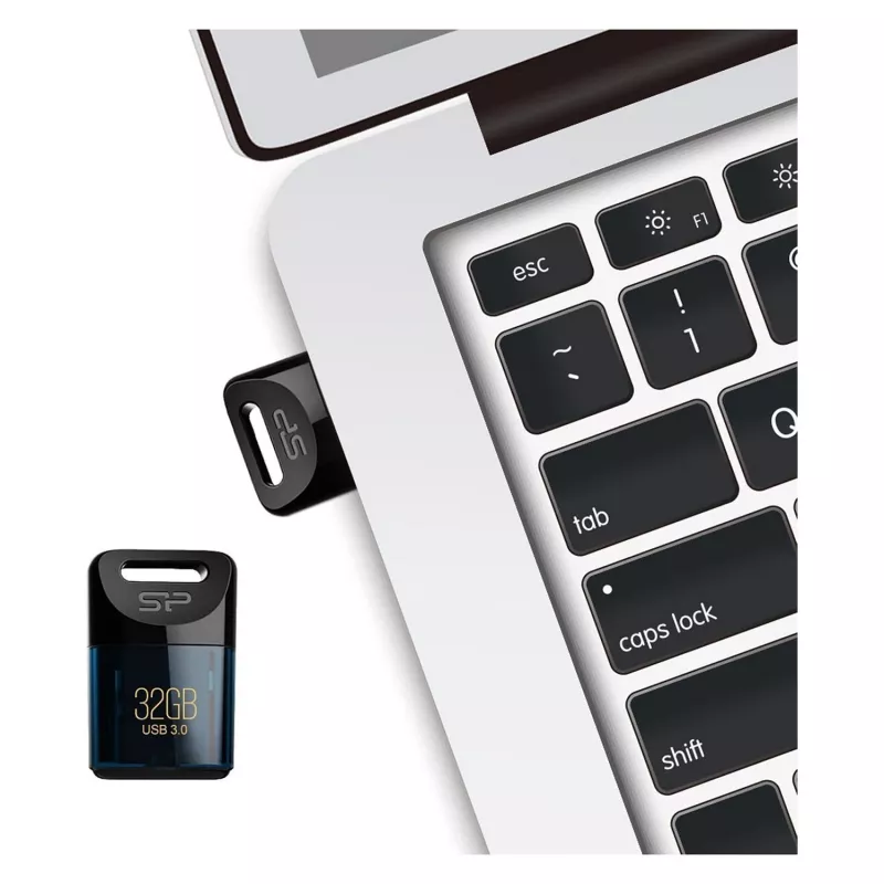 SILICON POWER Jewel J06 - Pamięć USB Flash - 32GB - USB3.0 - ciemnoniebieski (SP032GBUF3J06V1D)