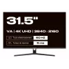 JAPANNEXT 4K UHD Monitor 80 cm (31,5) 3840x2160 Pixel,VA Panel, 5 ms, 60 Hz, AMD FreeSync, HDMI, DisplayPort (JN-V315UHDR)