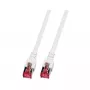 Kabel krosowy EFB-Elektronik RJ45 Kat.6 S/FTP LSZH biały 15m Producent: EFB Elektronik (K5518.15)