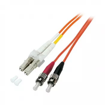 EFB-Elektronik Duplex Jumper LC-ST 50/125µ, OM2, LSZH, pomarańczowy, 2,0 mm 0,5 m Producent: EFB Elektronik (O0321.0,5)
