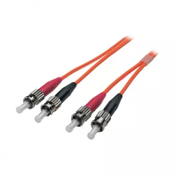 EFB-Elektronik Duplex Jumper ST-ST 62,5/125µ, OM1, LSZH, pomarańczowy, 3,0 mm, 1 m Producent: EFB Elektronik (O6023.1)