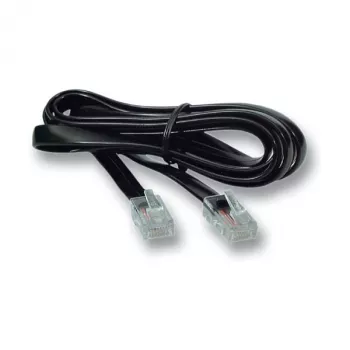 EFB-Elektronik Modular kabel czarny, 2 x wtyk RJ10 (4/4), 1:1, 0,5 m Producent: EFB Elektronik (K2402SW.050)