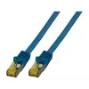EFB-Elektronik RJ45 kabel krosowy kat. 6A S/FTP LSZH kat. 7 surowy kabel niebieski 25 m Producent: EFB Elektronik (MK7001.25BL)