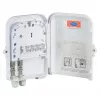 Zewnętrzna skrzynka przyłączeniowa FTTH IP65 na 16 włókien, 8 sprzęgaczy i zapas włókna Producent: EFB-Elektronik (FTTH-BOX-OUT-2)