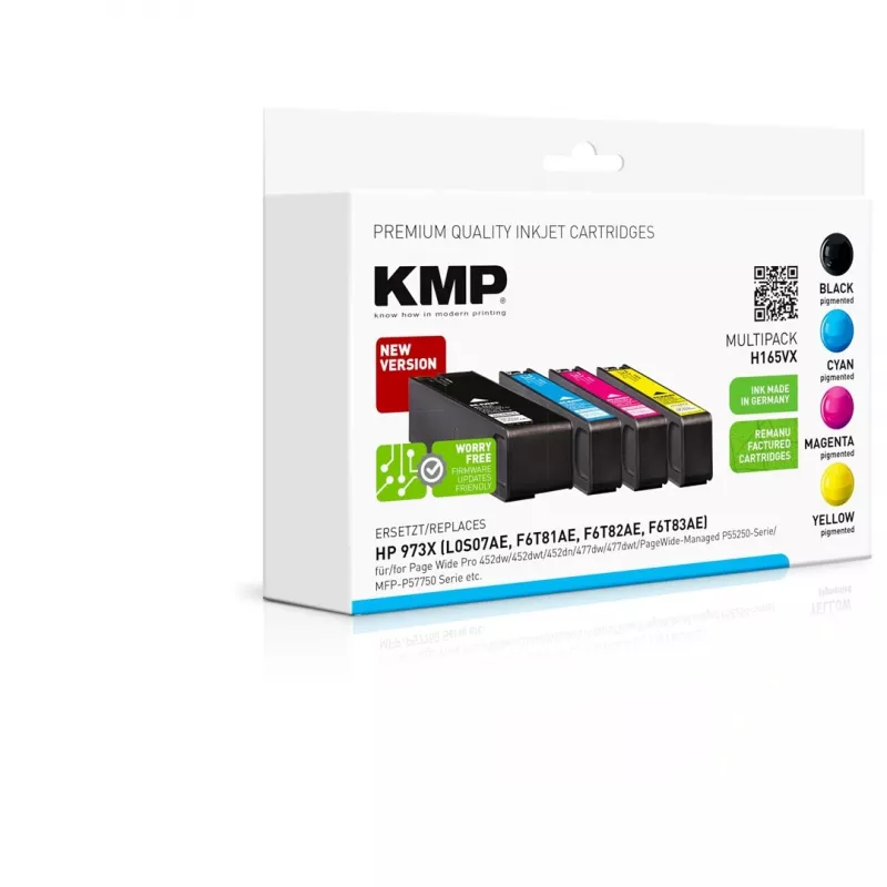 KMP 1752,4005 Tonerkartusche 4 Stück(e) Kompatibel Schwarz - Cyan - Magenta - Gelb (1752,4005)