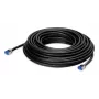 LANCOM - Kabel sieciowy - RJ-45 (M) na RJ-45 (M) - 30,0m - 6,5 mm - S/FTP - CAT 6a - zewnętrzny - Czarny (61337)