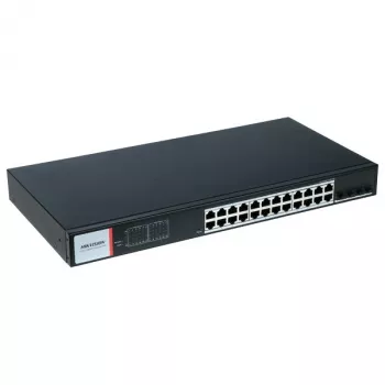 Hikvision DS-3T1528HP-SI-24P4F Przemysłowy Switch PoE - Switch (DS-3T1528HP-SI-24P4F/Bez zasilacza)