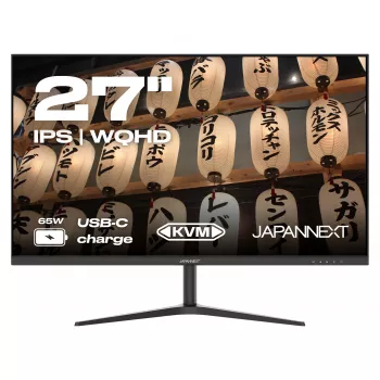 JAPANNEXT JN-IPS27WQHDR-C65W 16:9 HDMI/DP WQHD - Monitor płaski (TFT/LCD)