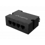 Przełącznik Lanberg DIN-FE4-AT-30W 1XIN 3X Out 100MB POE Extender Fast Ethernet Din Rail AT 30W