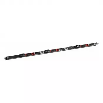 Jednostka dystrybucji zasilania Bachmann BN ESSENTIAL Metered z 24×IEC C13, 6×CEE 7/3, 6×LS, kabel 3,0 m CEE 32/5p