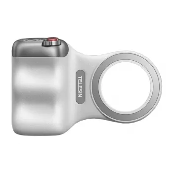 TELESIN Magnetyczny uchwyt MagSafe z pilotem Bluetooth do iPhone'a / P5-mp-001wh