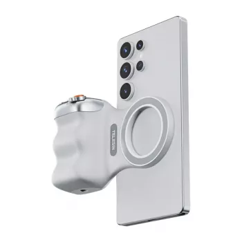 TELESIN Magnetyczny uchwyt MagSafe z pilotem Bluetooth do iPhone'a / P5-mp-001wh