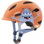 Kask rowerowy dla dzieci UVEX Oyo Style – rozmiar 50–54 cm, kolor Monster Papaya (matowy)