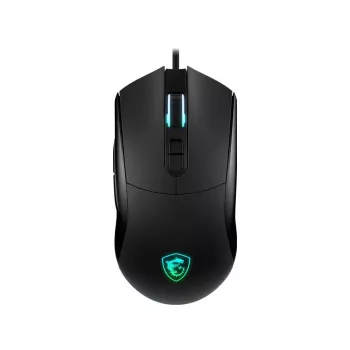 MSI Forge GM320 Gaming mysz Czarny USB - Mysz - Optyczna