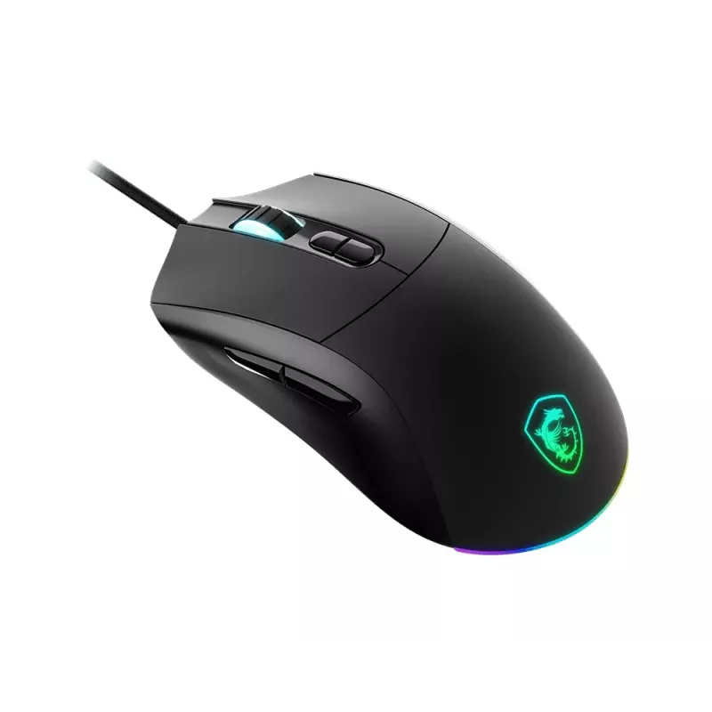 MSI Forge GM320 Gaming mysz Czarny USB - Mysz - Optyczna