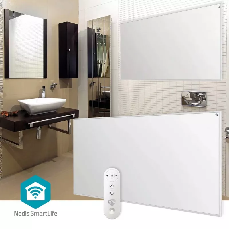 Nedis SmartLife HTIP700WTW panel grzewczy na podczerwień, 700 W, biały