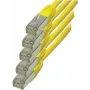 S-Conn RJ45-RJ45 - m-m - 1m - RJ-45 - RJ-45 - Männlich/männlich - Gold - Cat6 - S/FTP (S-STP) (75711-HY-SET5)