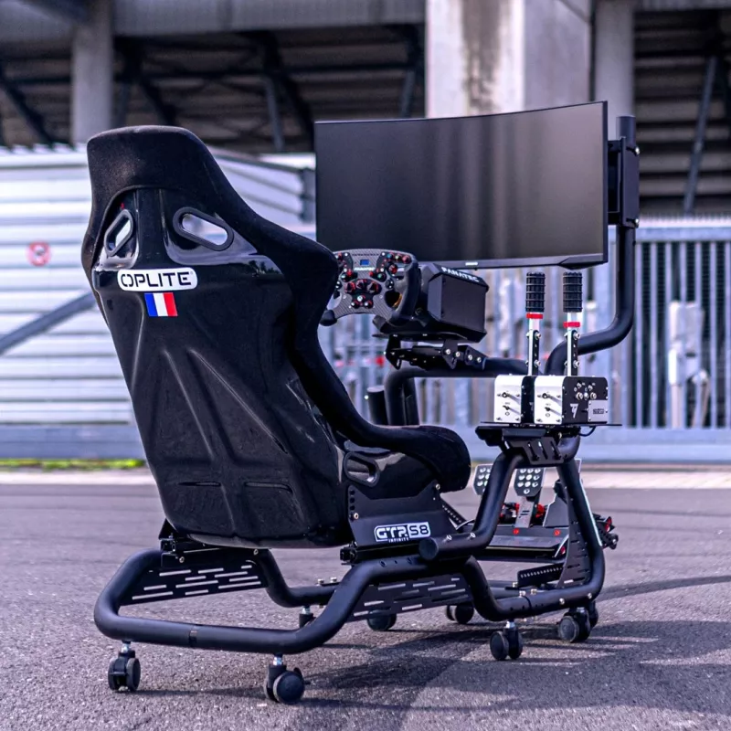 OPLITE Cockpit GTR S8 Infinity czarny retail (dostawa frachtem)