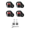Oplite feststellbare Lenkrollen dla R8 Cockpit retail Freight Delivery (OP-R8-CW)