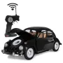 Jamara VW Beetle RC Diecast 1:18 czarny 27 MHz - Zdalnie sterowany elektryczny samochód RC