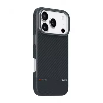 Laut Kev Protect - Etui ze stojakiem do iPhone 17 Pro kompatybilne z MagSafe (czarny)