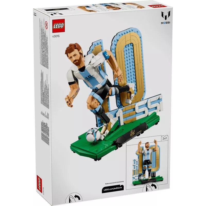 LEGO Editions Sports 43015 Lionel Messi — legenda futbolu