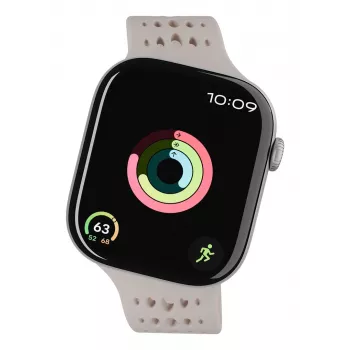 Decoded Silicone Ares O Band - silikonowy pasek do Apple Watch 40/42 mm (glina)