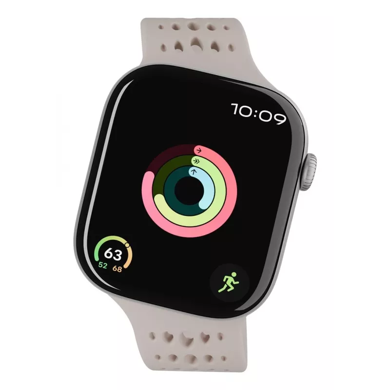 Decoded Silicone Ares O Band - silikonowy pasek do Apple Watch 40/42 mm (glina)