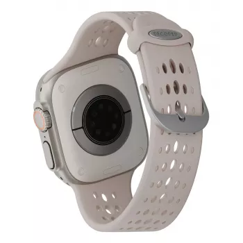 Decoded Silicone Ares O Band - pasek silikonowy do Apple Watch 44/46/49 mm (clay)