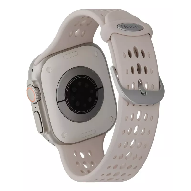 Decoded Silicone Ares O Band - pasek silikonowy do Apple Watch 44/46/49 mm (clay)
