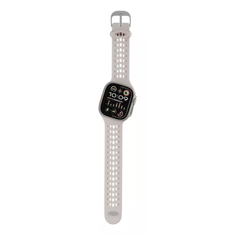 Decoded Silicone Ares O Band - pasek silikonowy do Apple Watch 44/46/49 mm (clay)