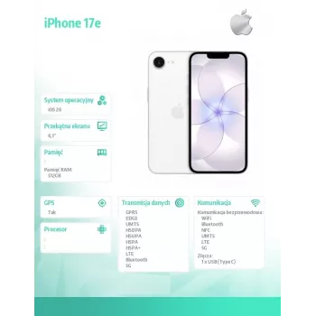 iPhone 17e 512GB Biały
