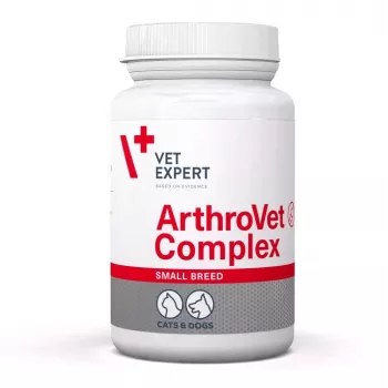VETEXPERT ArthroVet Collagen Small breed - suplementy dla psów i kotów - 60 tabletek