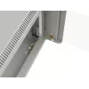 Szafa rack wisząca 19 cali 12U 540x350 szara drzwi szklane (płaska paczka)
