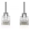 Cienki kabel krosowy CAT 6 U-UTP, 0,3 m, szary