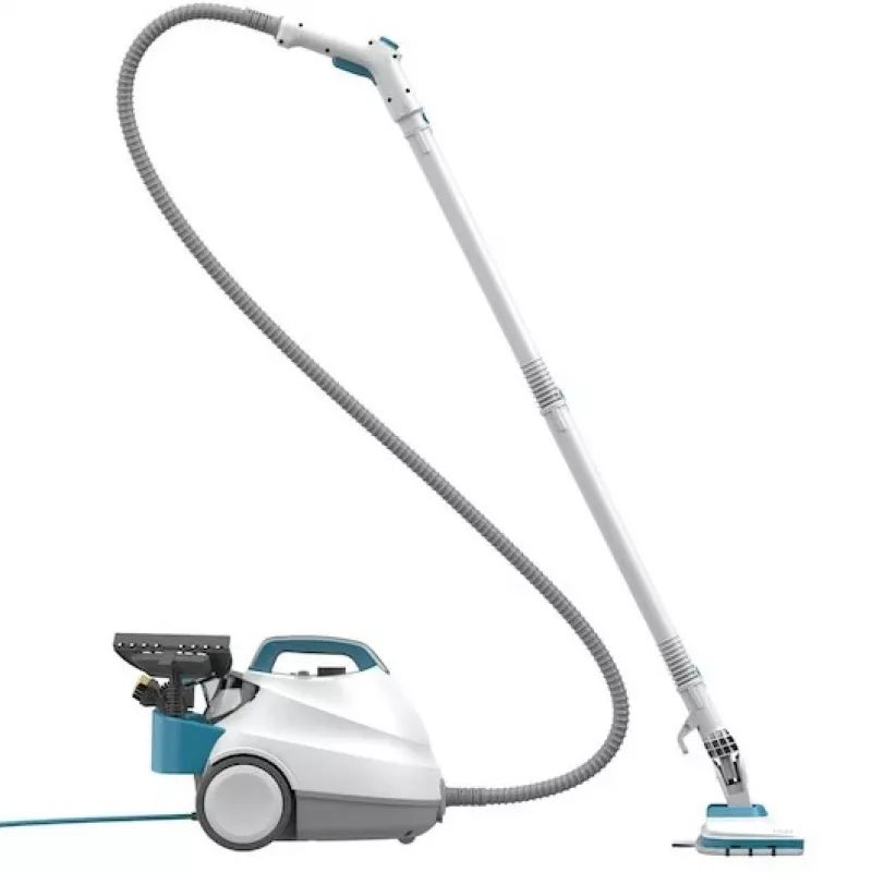 Black & Decker BHSMP2314-QS myjka parowa Cylindryczna myjka parowa 1,2 L 2300 W Niebieski, Biały