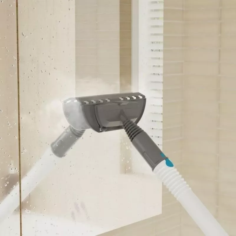Black & Decker BHSMP2314-QS myjka parowa Cylindryczna myjka parowa 1,2 L 2300 W Niebieski, Biały