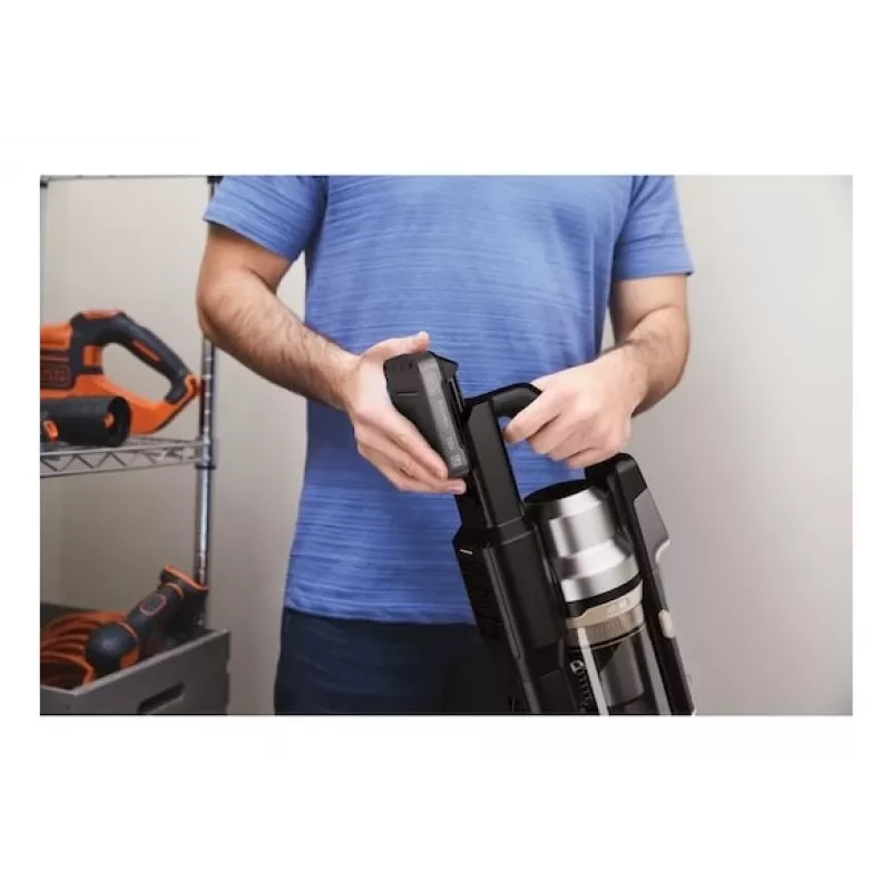 Czarny & Decker BSV525BLP-QW odkurzacz pionowy/szczotka elektryczna Akumulatorowy Na sucho Bezworkowy 0,65 L 2,5 Ah