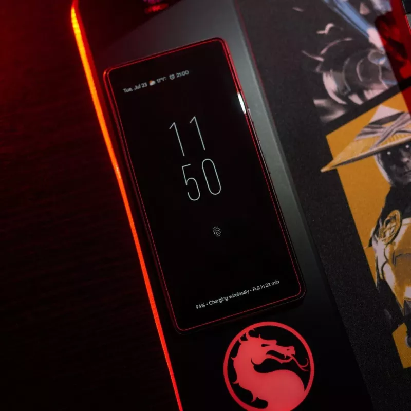 Podkładka pod mysz Numskull Mortal Kombat + ładowanie bezprzewodowe 30x80cm