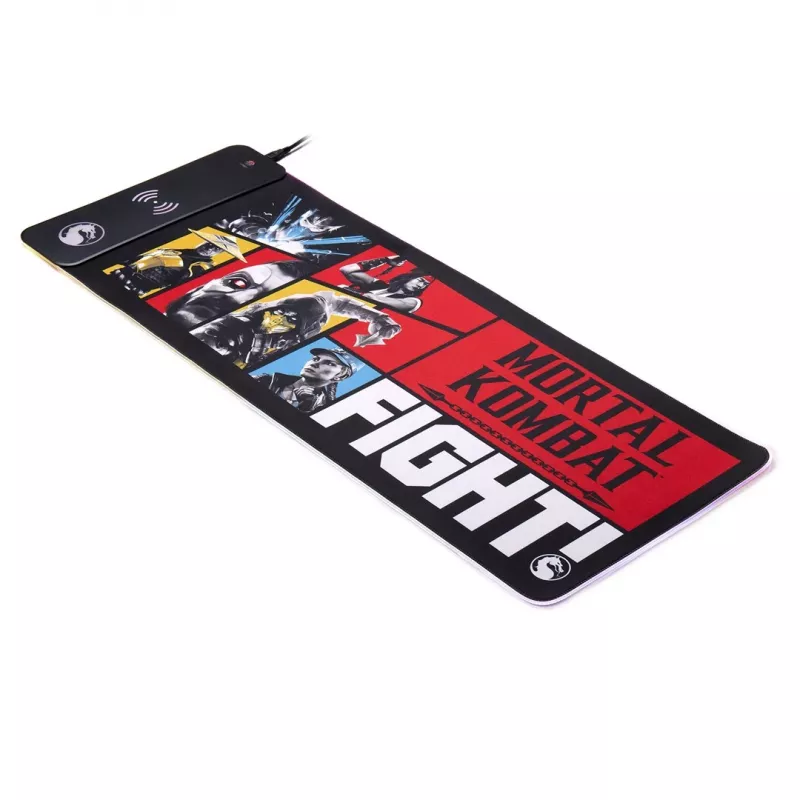 Podkładka pod mysz Numskull Mortal Kombat + ładowanie bezprzewodowe 30x80cm