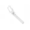 Selfie stick Monopod przewodowy biały