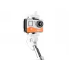 Selfie stick Monopod przewodowy biały