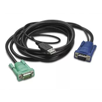 Kabel APC do klawiatury / wideo / myszy (KVM) - USB, HD-15 (VGA)