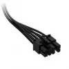 Corsair premium w oplocie 6+2-Pin-kabel PCIe, do zasilacza Type-5 - czarny