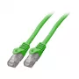 Kabel krosowy EFB RJ45 kat.5e U/UTP LSZH CCA AWG24/7 zielony 0,5 m