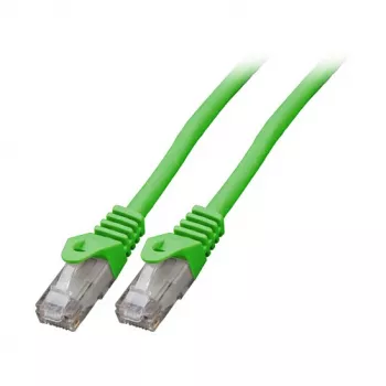 EFB RJ45 Patch kabel Cat.5e U/UTP LSZH CCA AWG24/7 zielony 1m