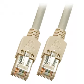 EFB Kabel krosowy RJ45 kat.5e F/UTP LSZH Draka UC300 TM11 szary 0,25m
