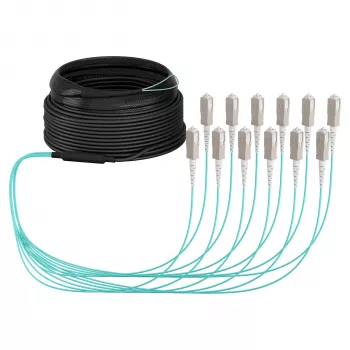Kabel magistralny EFB U-DQ(ZN)BH OM3 12G (1x12) SC-SC 10m Dca LSZH