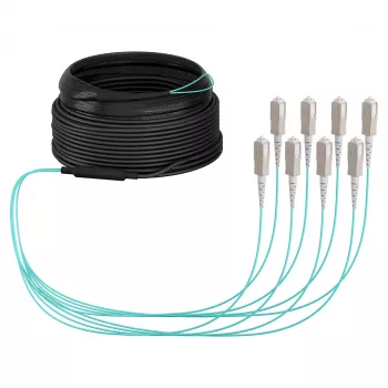 EFB Trunk kabel U-DQ(ZN)BH OM3 8G (1x8) SC-SC 20m Dca LSZH
