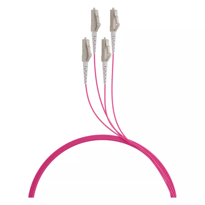 EFB Trunk kabel U-DQ(ZN)BH OM4 4G (1x4) LC-LC 100m Dca LSZH